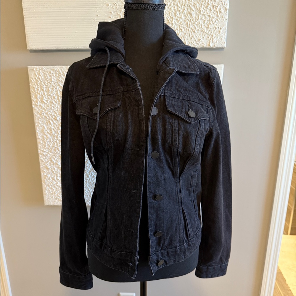 Women's Black Denim Jacket
